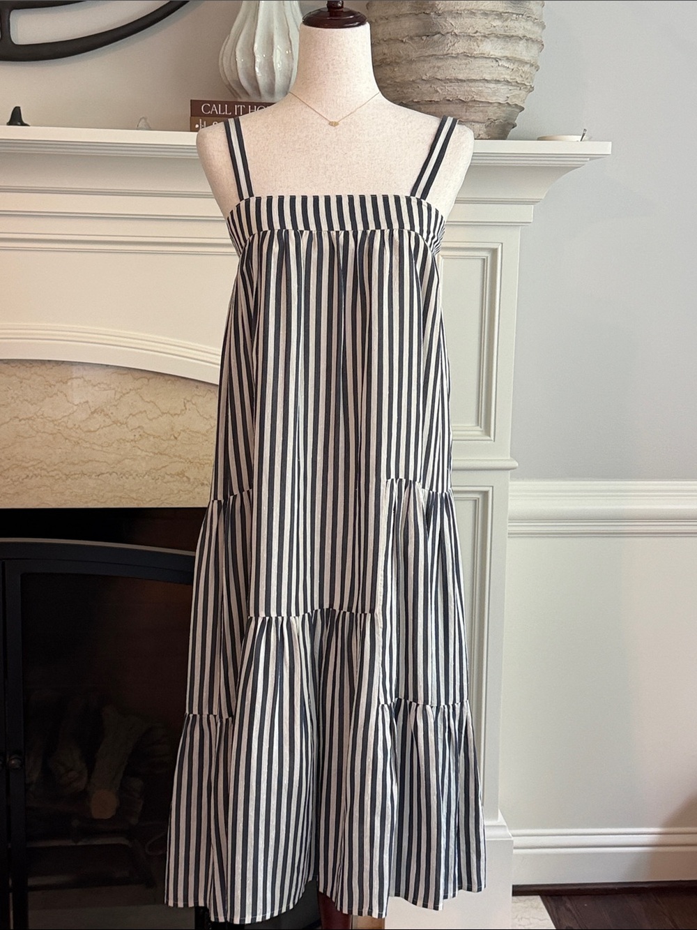 Jenni Kayne Summer Stripe Midi Dress